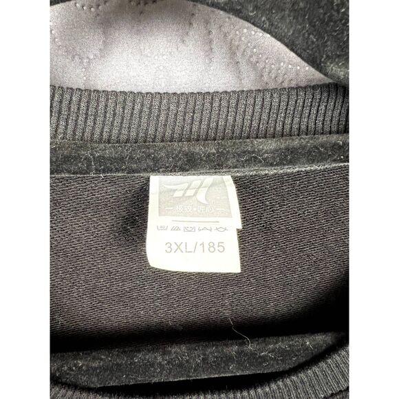 Work Funny When I was young I was poor Unisex Sweatshirt SZ XL: NWOT - Picture 4 of 5